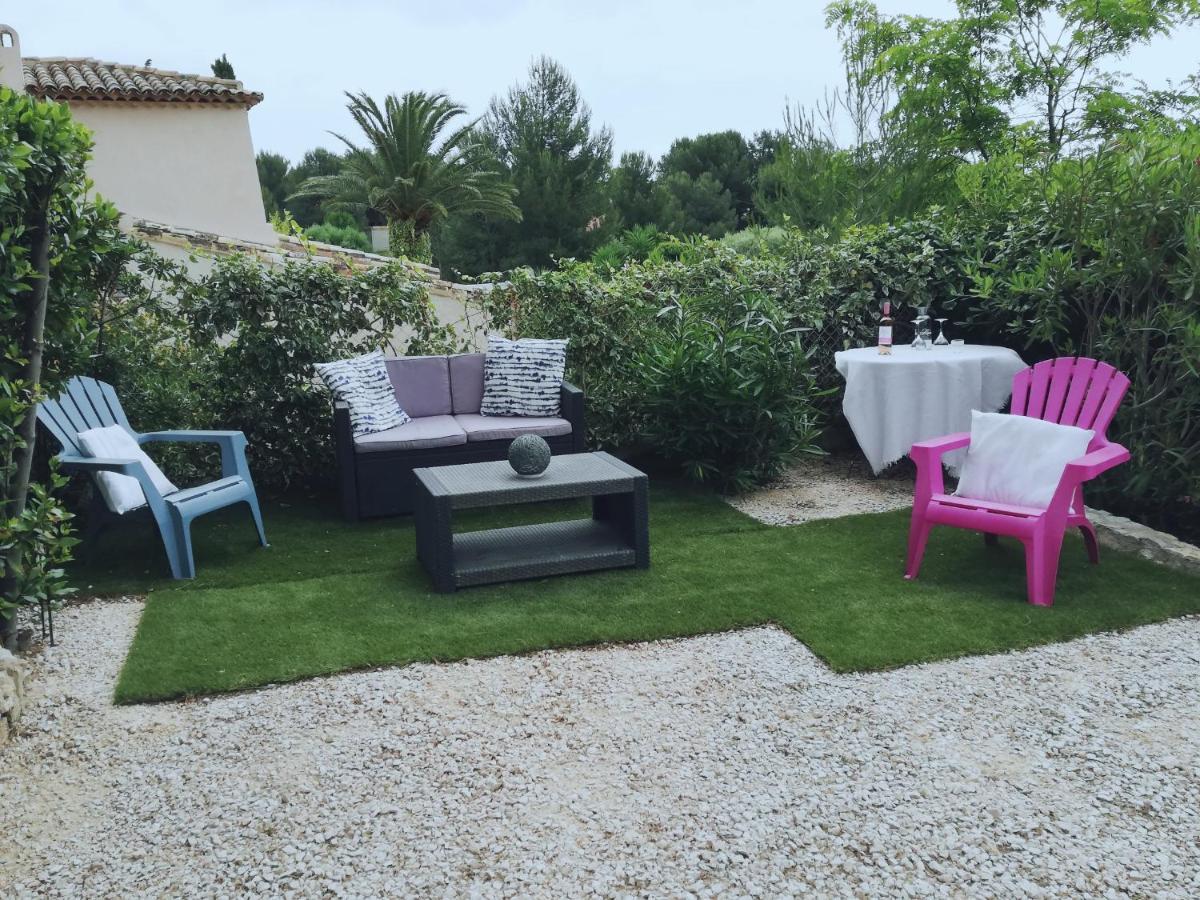 Appartement En Residence Privee Proche Mer Sausset-les-Pins Exterior foto